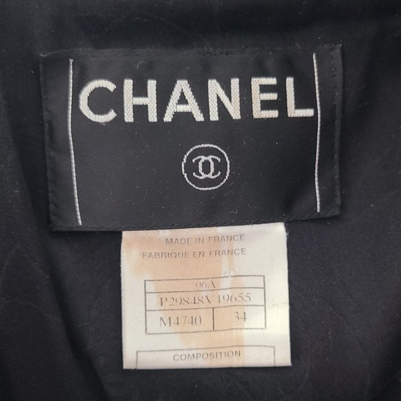 CHANEL 34 Runway Herringbone Wool Blazer ASO KATE MOSS - Picture 11 of 16